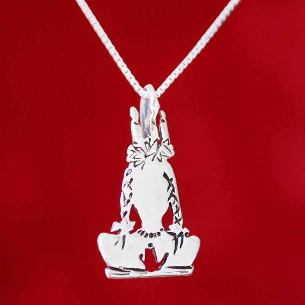 St. Lucia Sterling Silver Necklace