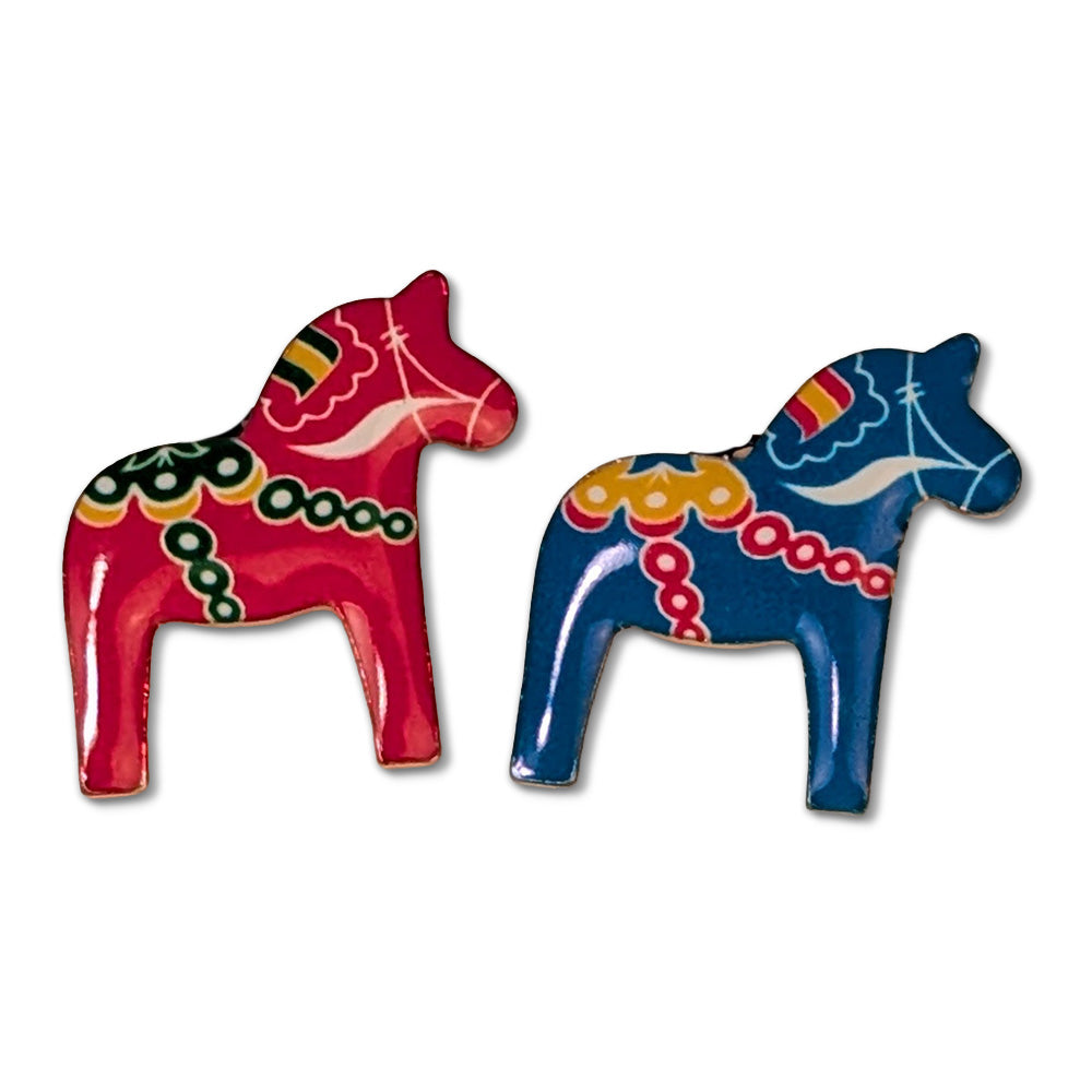 Dala Horse Lapel Pin