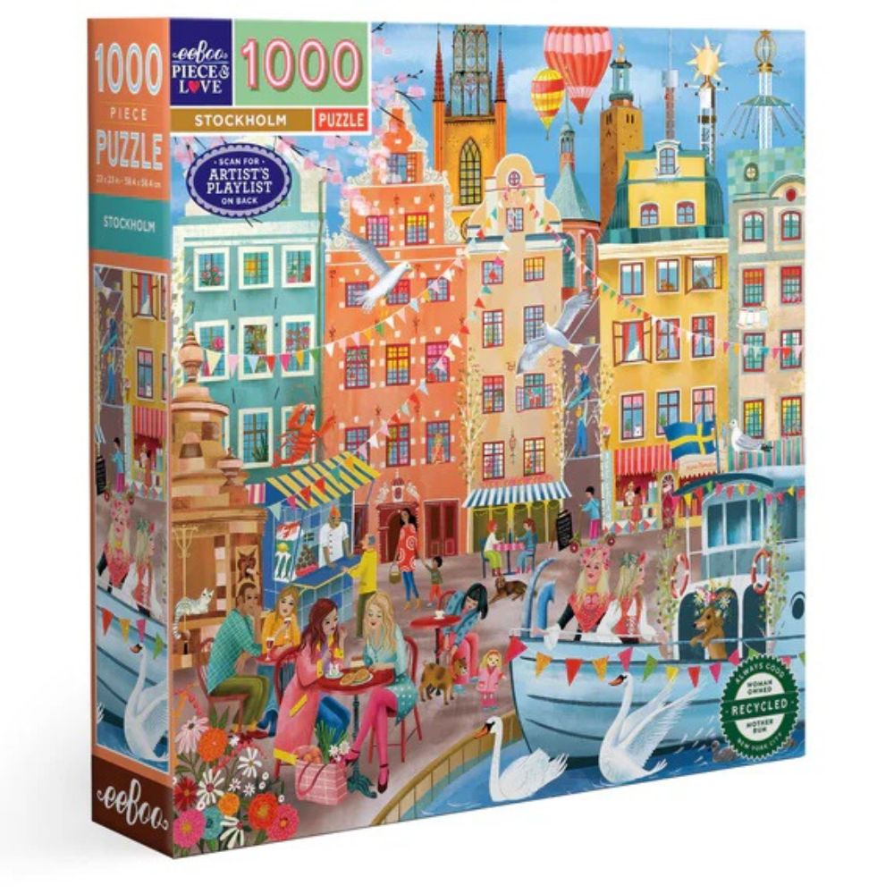 Puzzle - Stockholm 1,000 piece