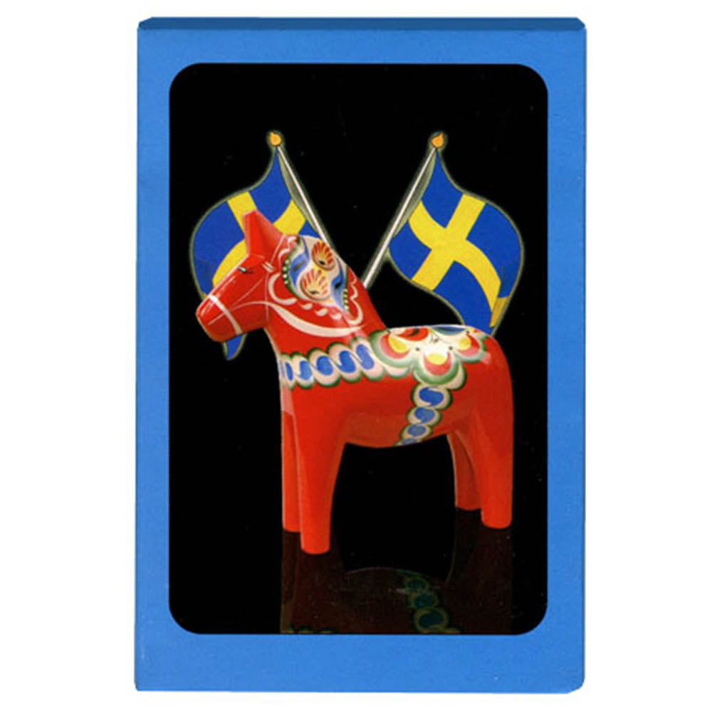 Playing Cards - Dala Horse w/ Flags