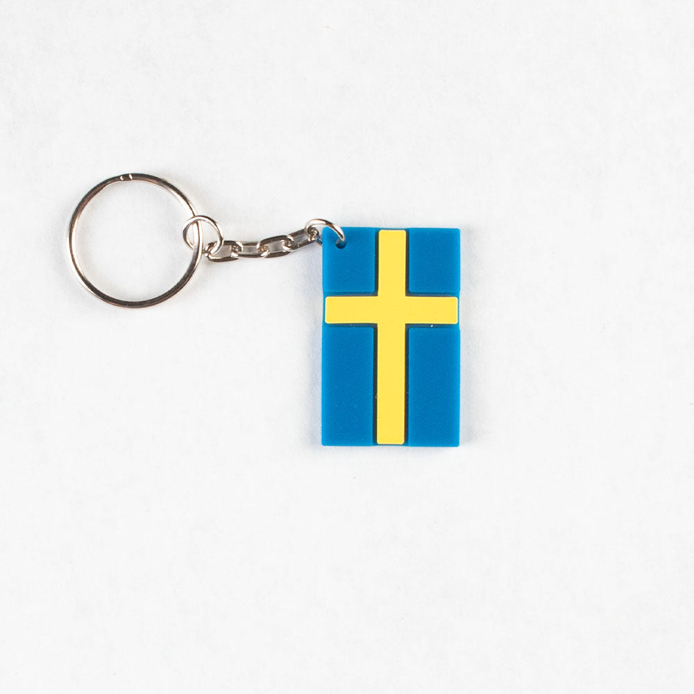 Key Chain - Swedish Flag