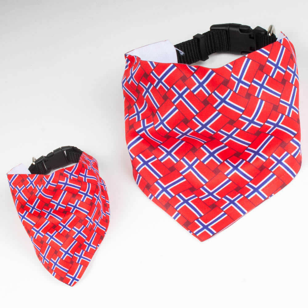Norwegian Flag Pet Bandana