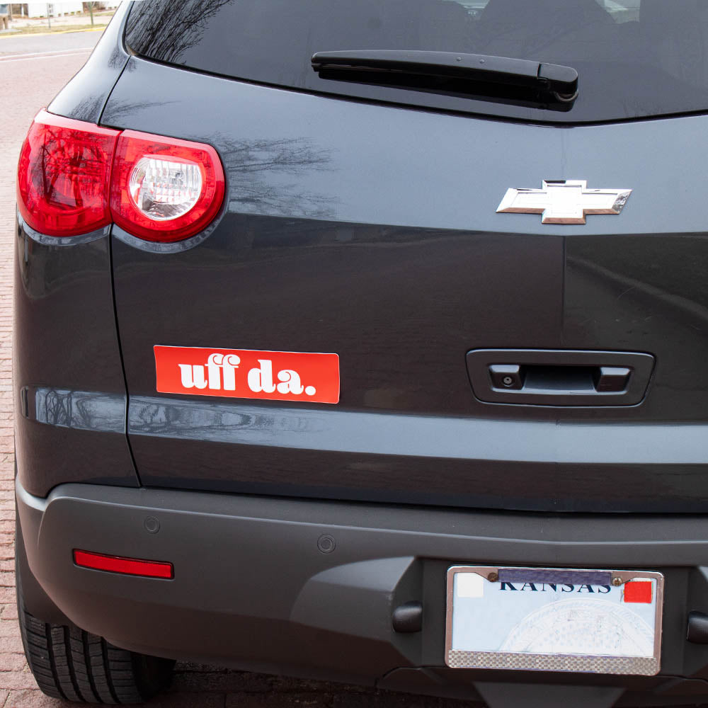 Bumper Sticker "Uff Da"