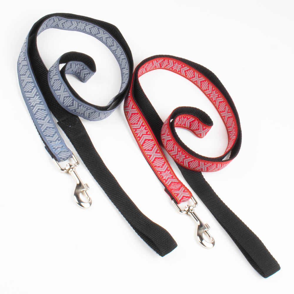 Swedish Braid Reflective Dog Leash