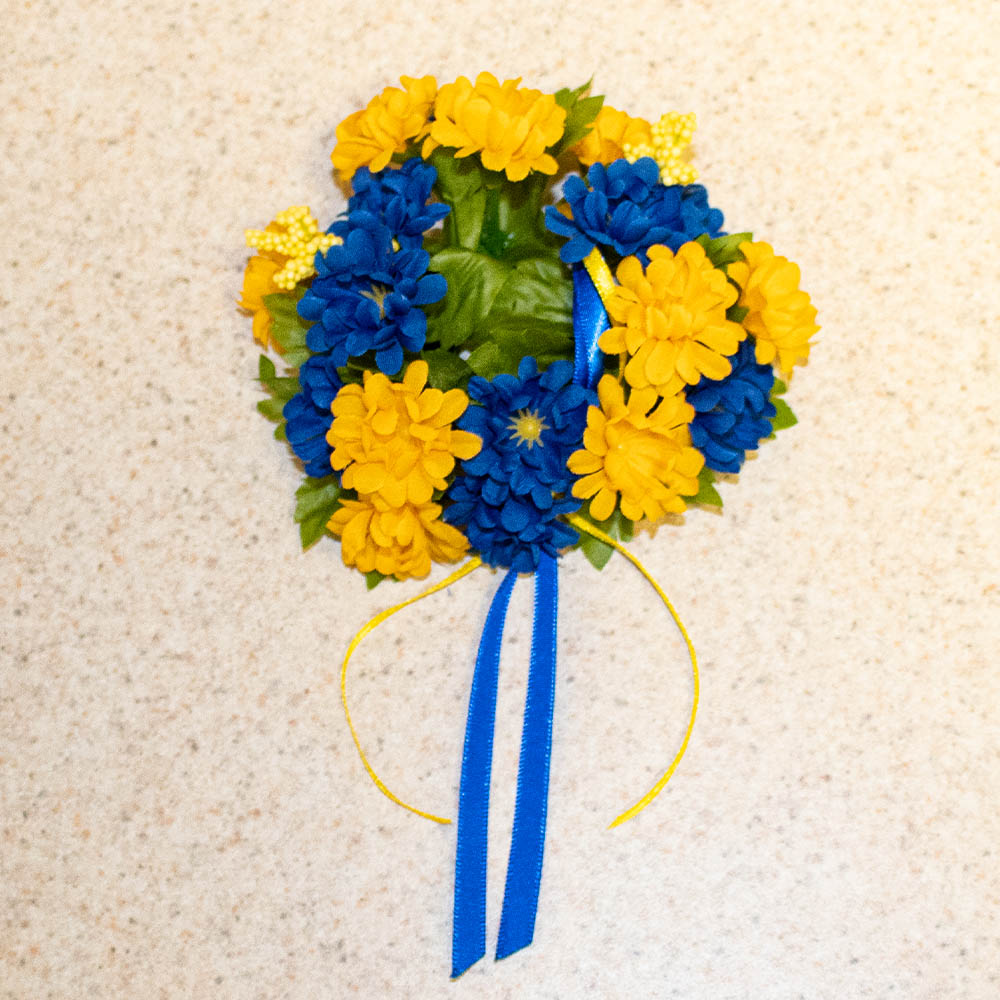 Candle Ring - Baby Mum with Ribbon