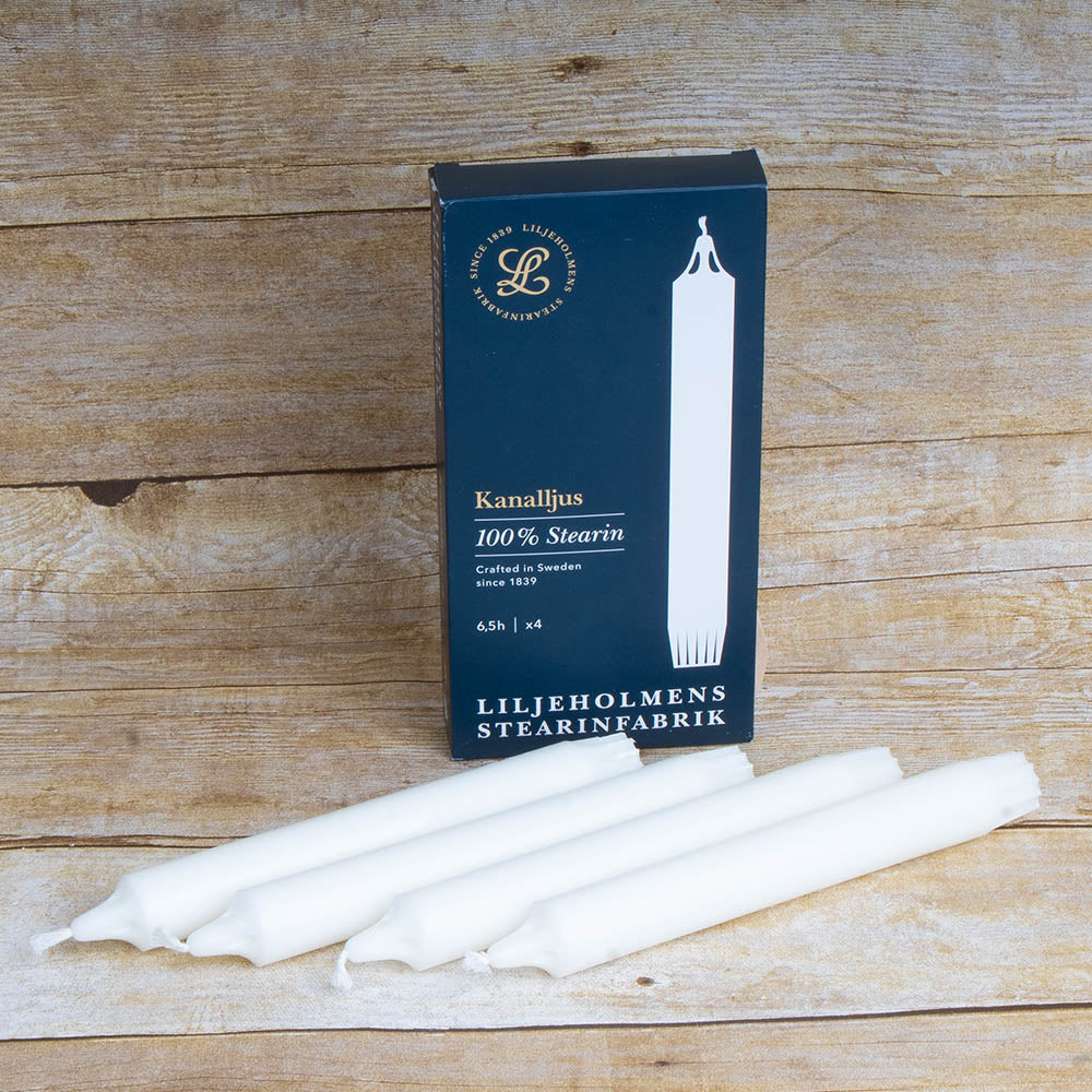 Kanalljus 'Channel' Candles 4 pk