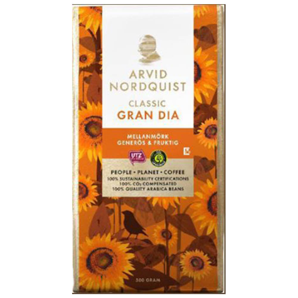 Arvid Nordquist Classic Gran Dia Coffee (Med/Dark Roast)
