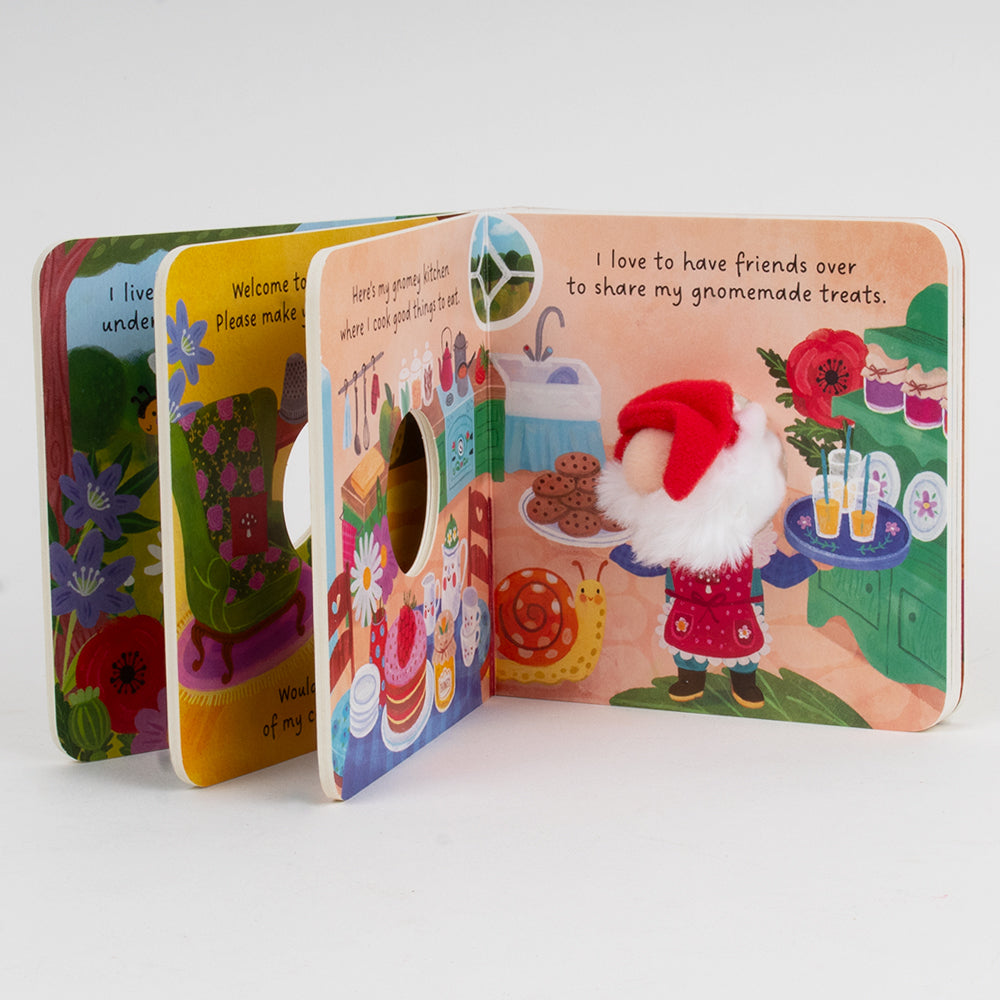 Gnome Sweet Home Finger Puppet Book