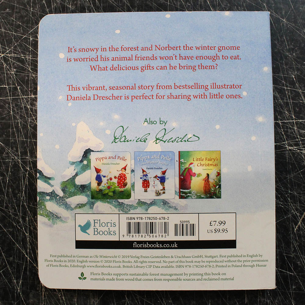 Norbert the Winter Gnome (board book)