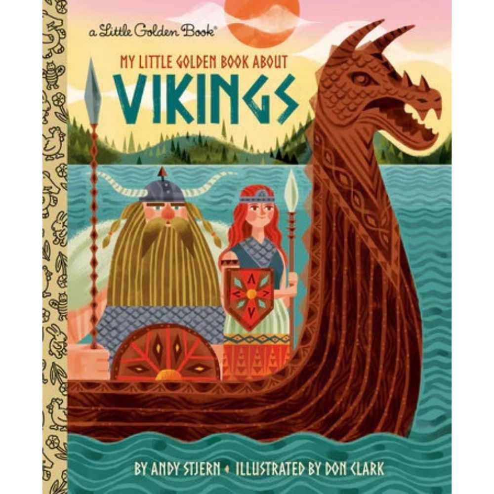 My Little Golden Book About Vikings