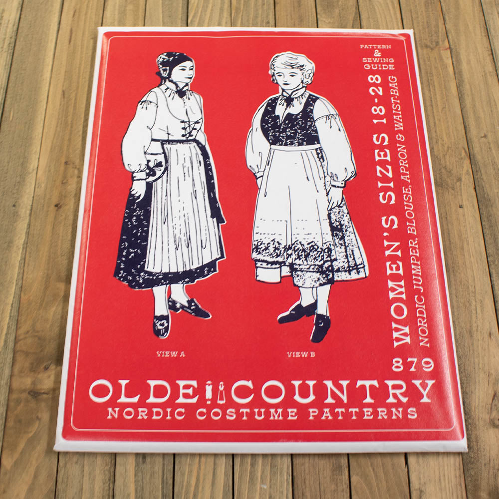 Women's Nordic Folk Costume Pattern