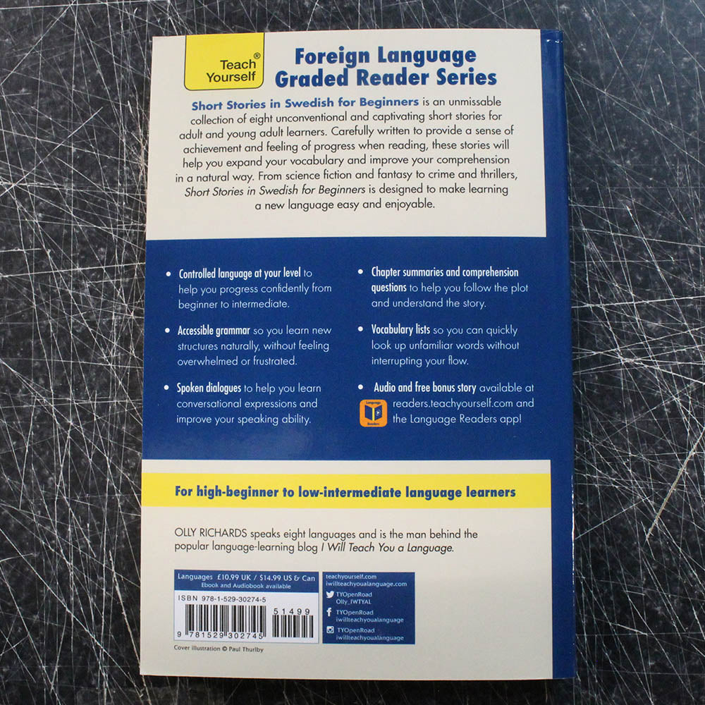 Short Stories in Swedish for Beginners (book)