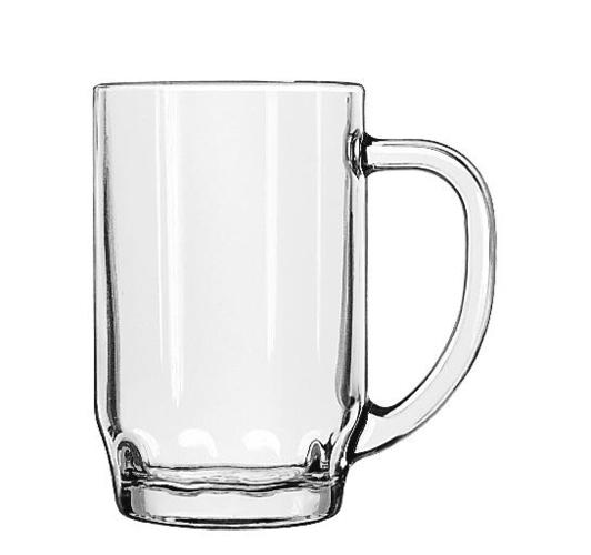 Monogrammed Thumbprint Stein, 19.5 oz