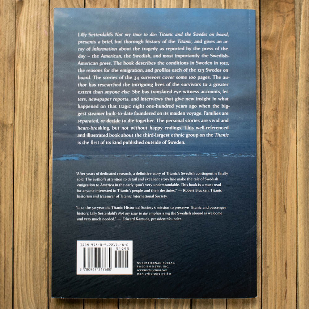 Not My Time To Die: Titanic And The Swedes On Board