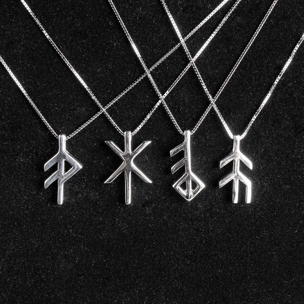 Viking Runic Necklace - "Grace"