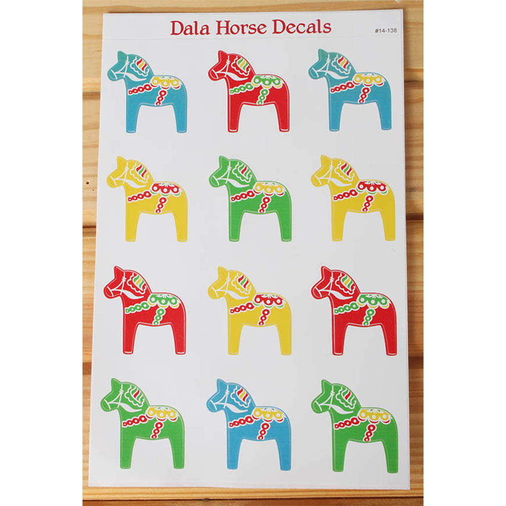 Dala Horse Decal Sheet