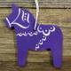 Ornament - Hemslöjd Dala Horse Variety, 4 pack