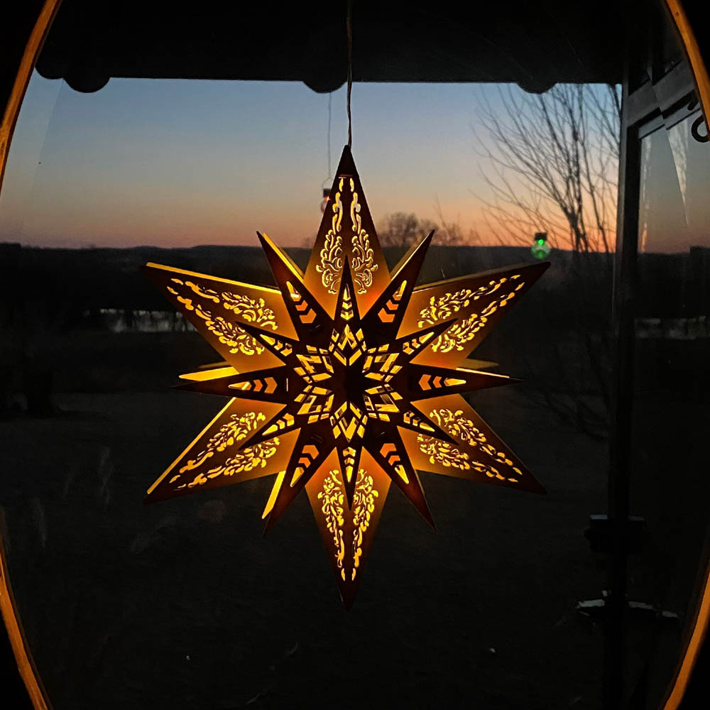 Wooden Star Welcome Home