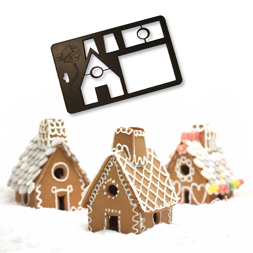 3D Gingerbread House Cookie Cutter