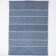 Alice Blue Cotton / Vinyl Rug (large)
