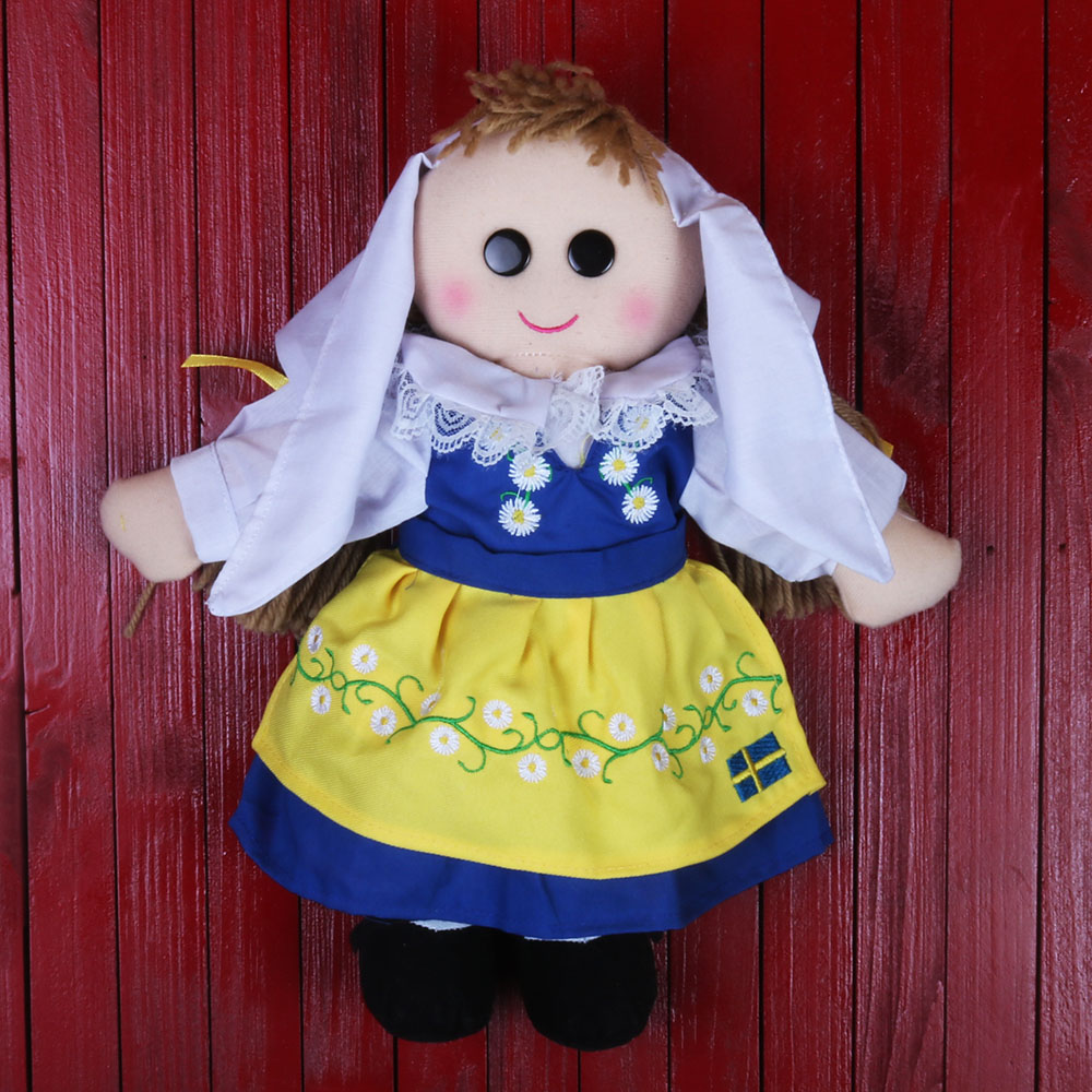 Hemslojd Swedish Gifts Sweden Soft Doll