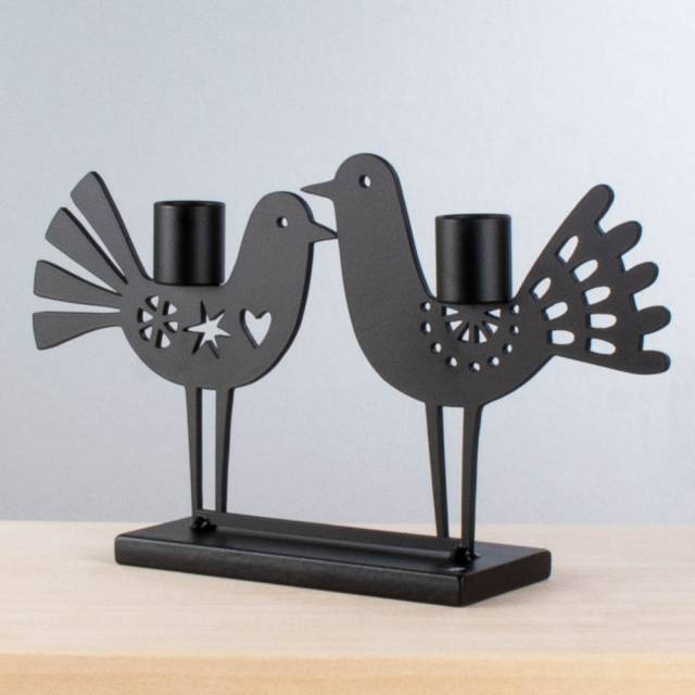 Two Birds Candleholder