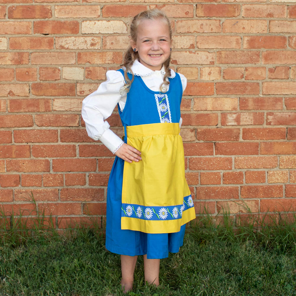 Swedish National Costume Size Size 4