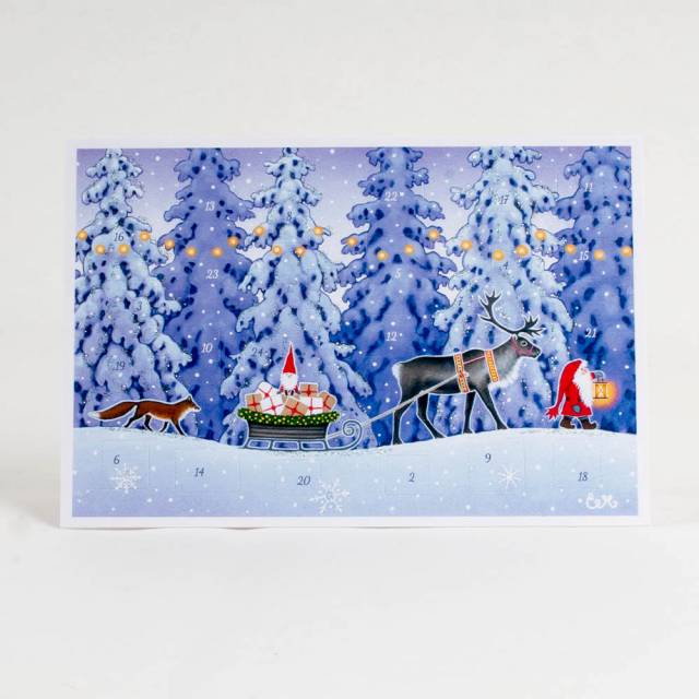 Advent Calendar Card - Parade