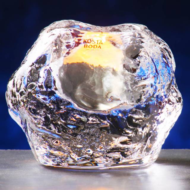 Snowball Votive by Orrefors Kosta Boda